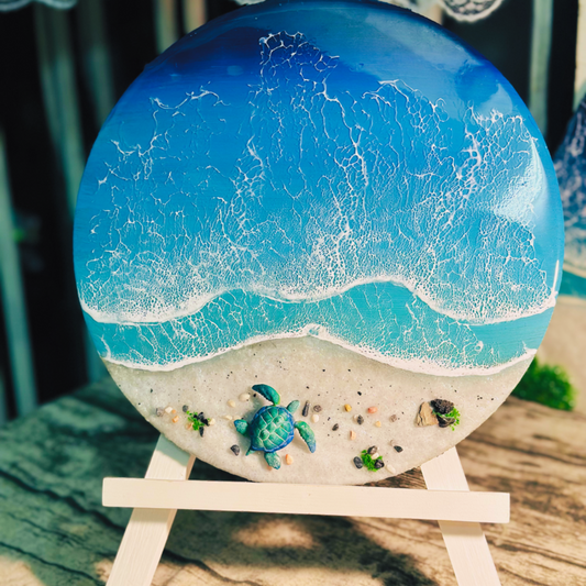 This is in news category resin art