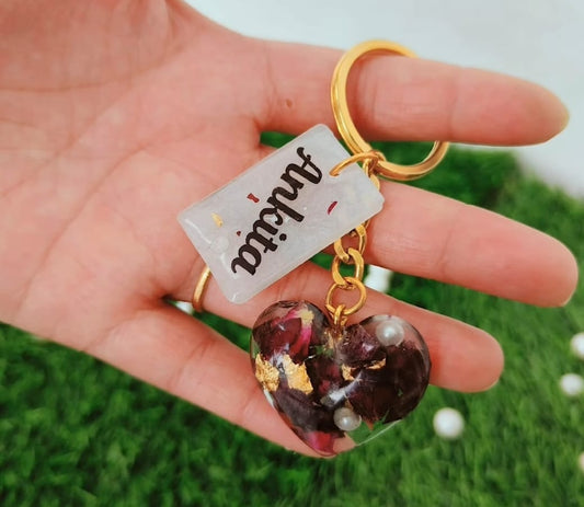 Rose Key Chain