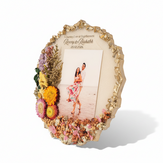 Custom Wedding Frame | Anniversary Gift | Couple Keepsake Frame