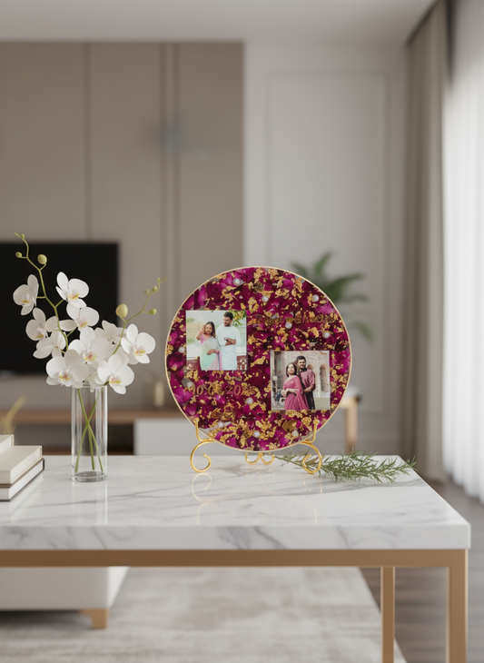 Varmala Preservation Frame in Agate